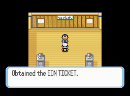 Eon Ticket for Pokémon Ruby and Sapphire Distribution!