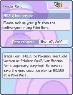 Toys "R" Us Arceus Distribution!