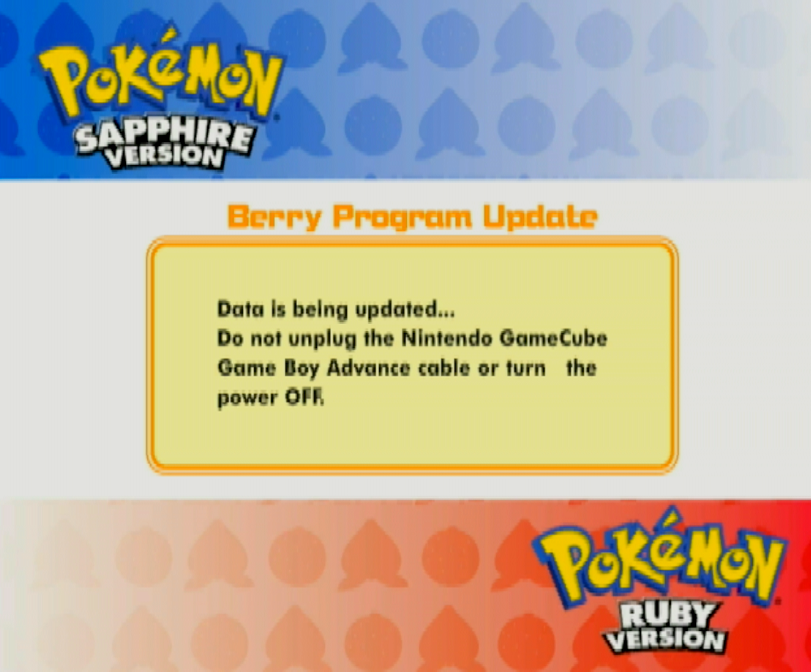 Pokémon Ruby and Sapphire Shiny Zigzagoon + Berry Program Update Distribution!