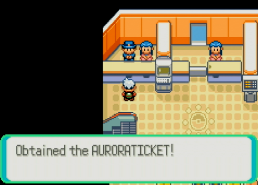 Aurora Ticket Distribution For Pokémon  Emerald!