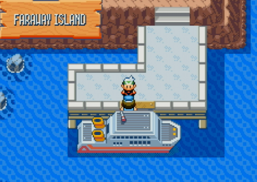 Old Sea Map Distribution For Pokémon Emerald!